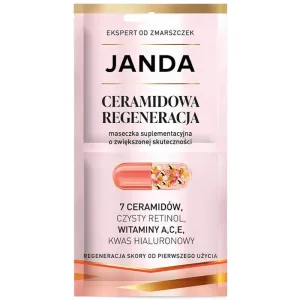 Janda Pharma Ceramide Regeneration, o mască suplimentară cu eficiență sporită, 2 x 4 ml