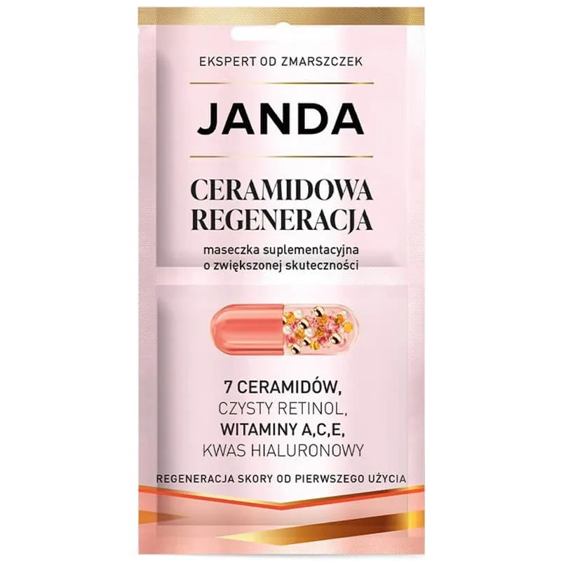 Janda Pharma Ceramide Regeneration, o mască suplimentară cu eficiență sporită, 2 x 4 ml — preț și oferte