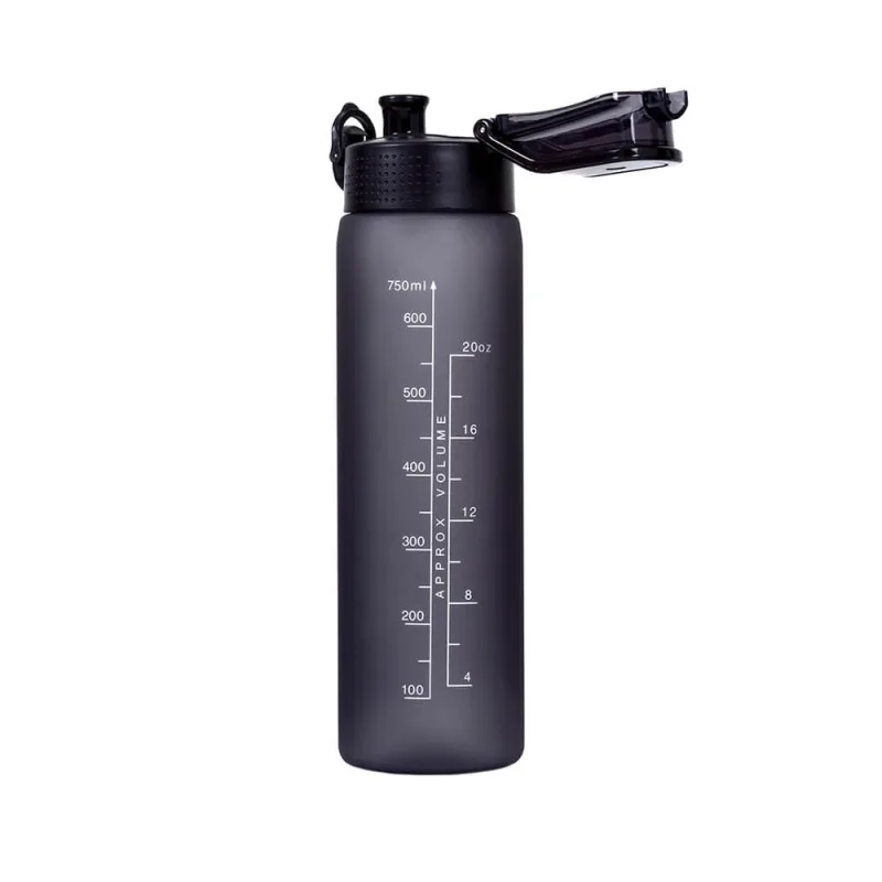 Majestic Sport, sticlă de apă tritan, Okosei Mat, gri, 750 ml — preț și oferte