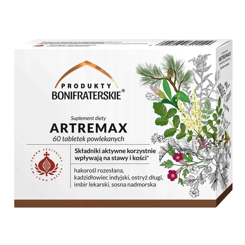 Bonifrater Products Artremax, 60 comprimate filmate Produkty Bonifraterskie — preț și oferte