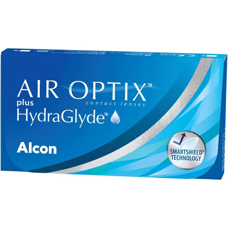 Air Optix Plus HydraGlyde 8.6, lentile de contact, 30 zile, -2.50, 6 buc ALCON — preț și oferte