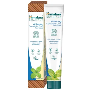 Himalaya Botaniq Complete Care, pastă de dinți de albire, mentă piperată, fără fluor, 75ml