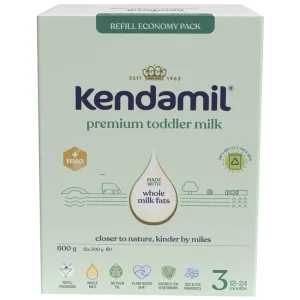 Kendamil Premium 3 HMO+, lapte pentru copii, după 12 luni, 600 g