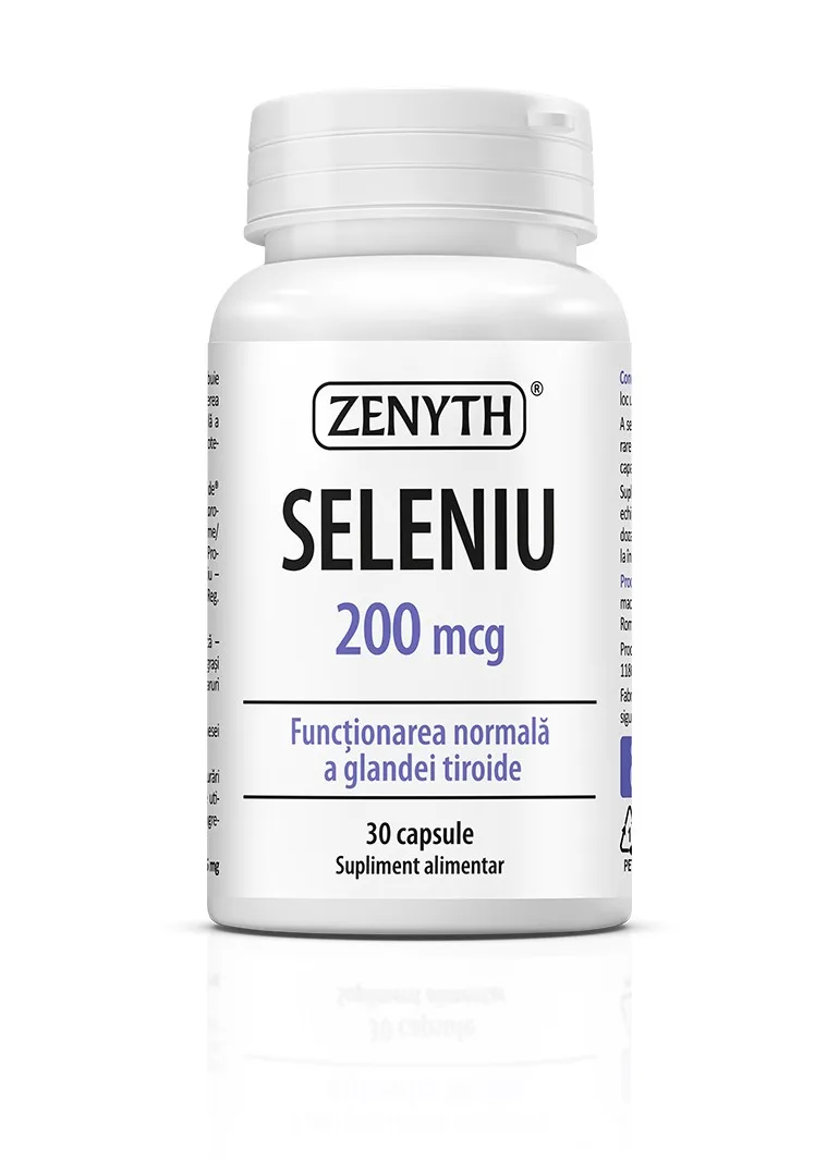 Seleniul 200 mcg, 30 capsule, Zenyth — preț și oferte