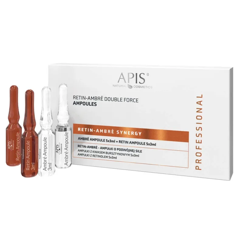 Apis Professional Retin Ambre Synergy, fiole cu rezistență dublă, 3 ml x 10 unități — preț și oferte