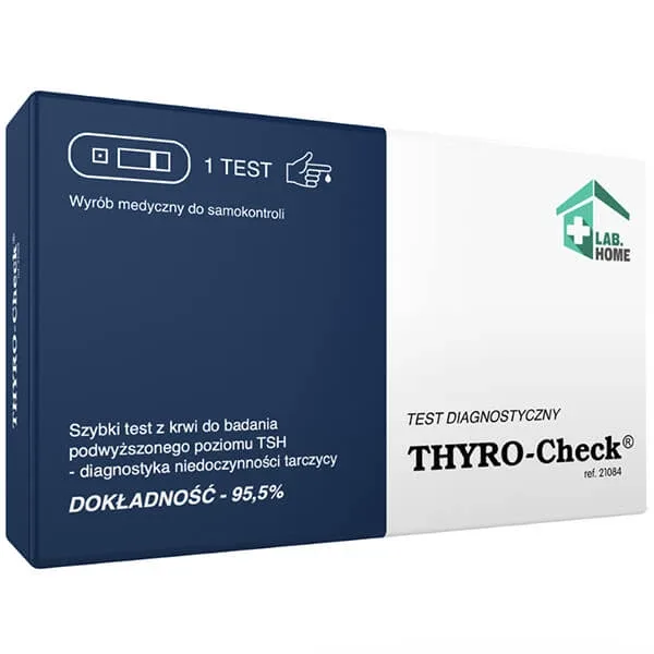 LabHome Thyro-Check, test de sânge pentru niveluri crescute de TSH, diagnosticarea hipotiroidismului, 1 buc — preț și oferte