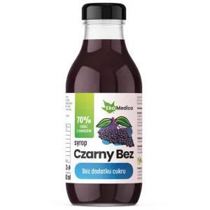 EkaMedica Sirop de soc negru, fără adaos de zahăr, 300 ml