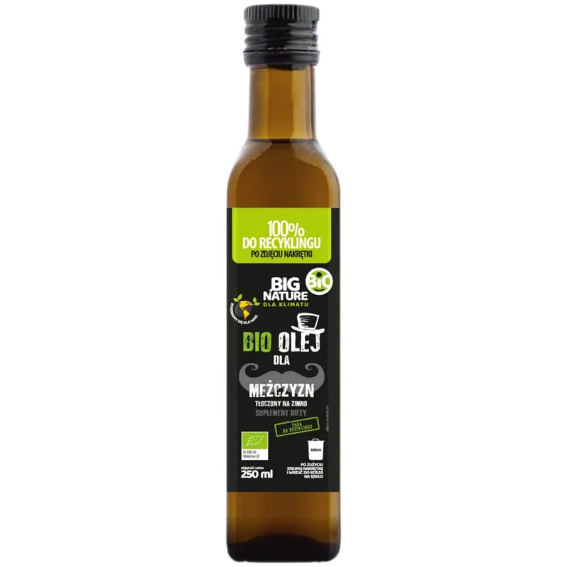 Big Nature Bio Oil pentru bărbați, presat la rece, 250 ml — preț și oferte