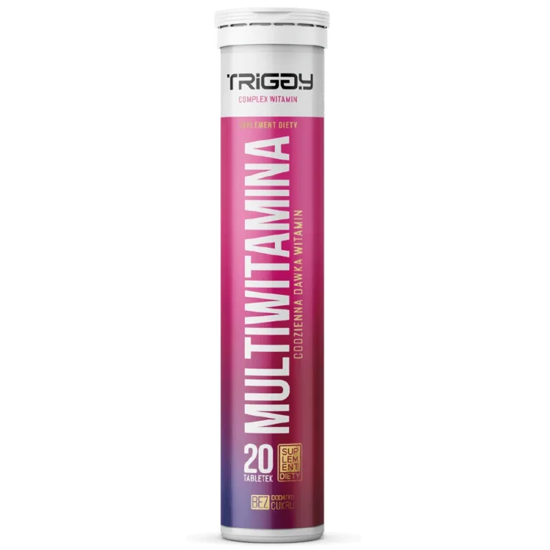 Triggy Multivitamine, aromă de căpșuni, 20 comprimate efervescente — preț și oferte
