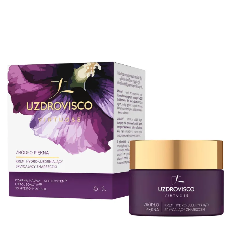 Uzdrovisco Virtuose Source of Beauty, cremă hidro-întăritor, 50 ml — preț și oferte