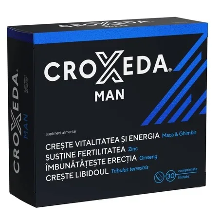 Croxeda Man, 30 comprimate filmate, Fiterman Pharma — preț și oferte