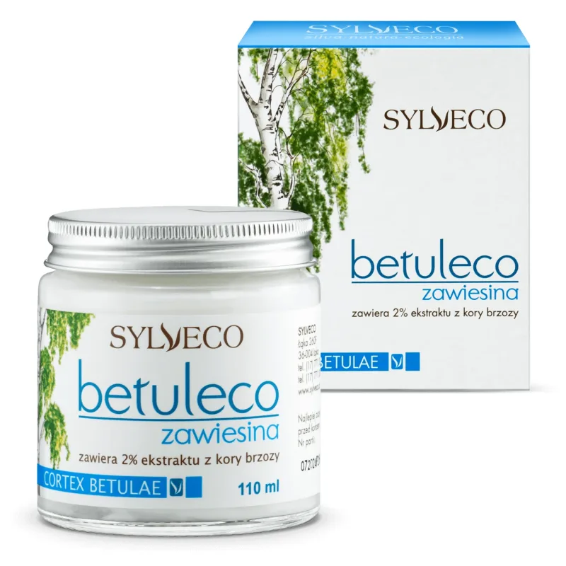 Sylveco Betuleco, suspensie, 2% extract de scoarță de mesteacăn, 100 ml — preț și oferte