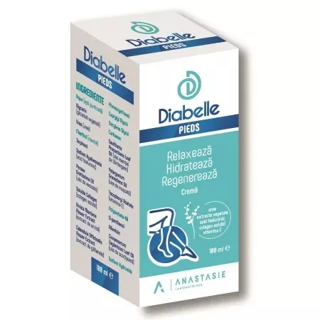 Crema pentru piciorul diabeticului Diabelle Pieds, 100 ml, Anastasie Laboratoires — preț și oferte