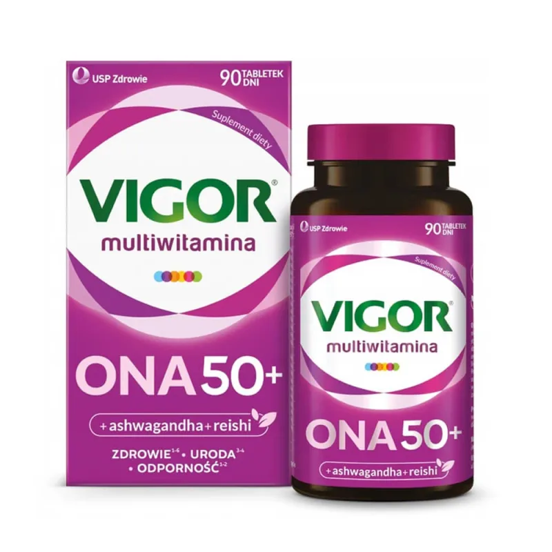 Vigor Multivitamine Ona 50+, 90 comprimate — preț și oferte
