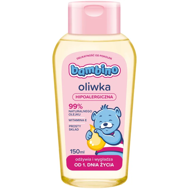 Bambino, ulei de măsline hipoalergenic, din prima zi de viață, 150 ml — preț și oferte