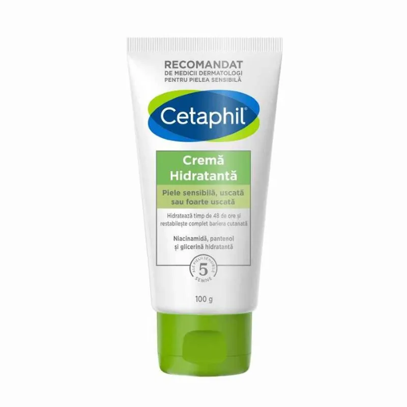 Crema hidratanta, 100 grame, Cetaphil GALDERMA — preț și oferte