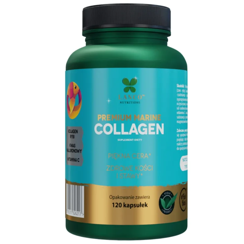 Lanco Nutritions Premium Colagen marin, 120 capsule — preț și oferte