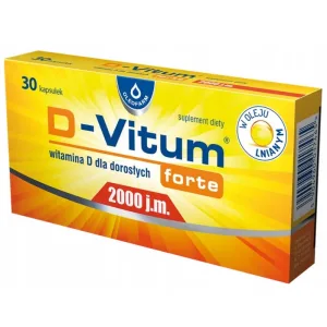 D-Vitum Forte 2000 UI, 30 capsule