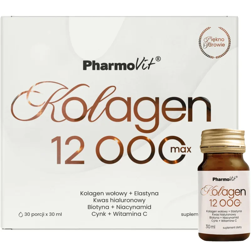 PharmoVit Colagen 12000 Max, 30 ml x 30 sticle — preț și oferte