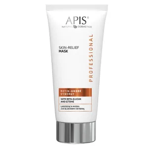 Apis Professional Retin Ambre Synergy, mască de față calmantă cu betaglucan și ectoină, 200 ml