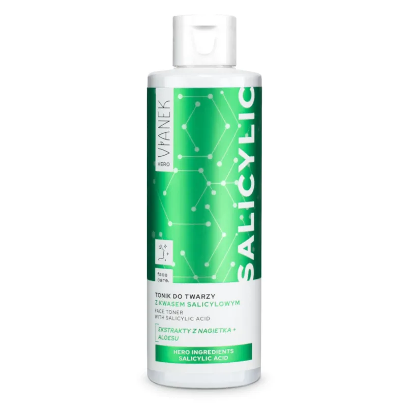 Vianek Hero Salicylic, tonic facial cu acid salicilic, 200 ml — preț și oferte