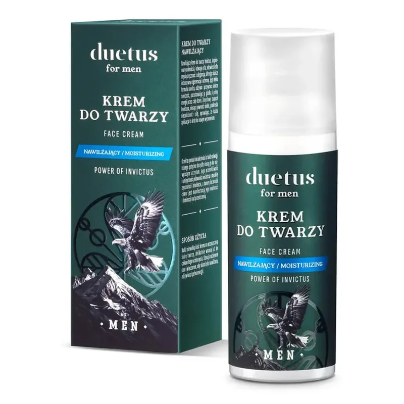 Duetus For Men, cremă de față hidratantă, 50 ml — preț și oferte