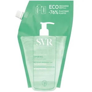SVR Spirial Deo-Douche, gel de duș deodorant pentru corp, rezervă, 400 ml