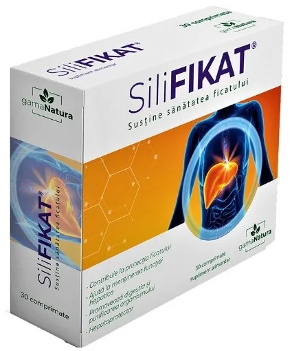 SiliFIKAT , 30 comprimate , Gama Natura — preț și oferte