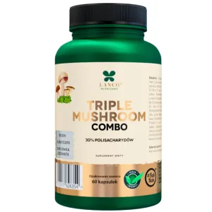 Lanco Nutritions Triple Mushroom Combo, 60 capsule