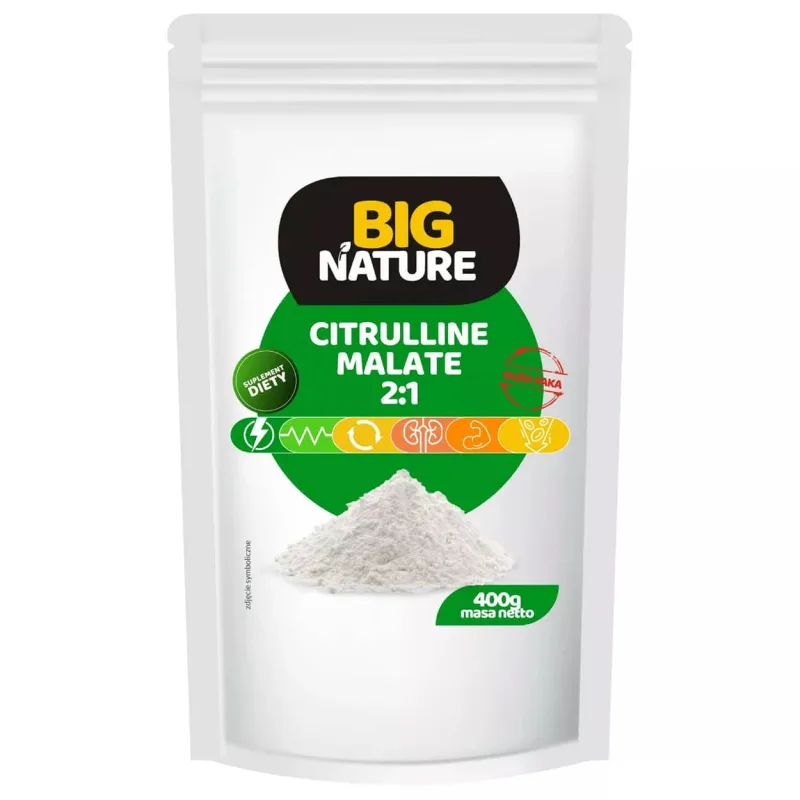 Big Nature Citrulină, malat de citrulină 2:1, 200 g — preț și oferte