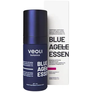 Veoli Botanica Blue Ageless Essence, ser facial anti-îmbătrânire de umplere și fermitate, 30 ml