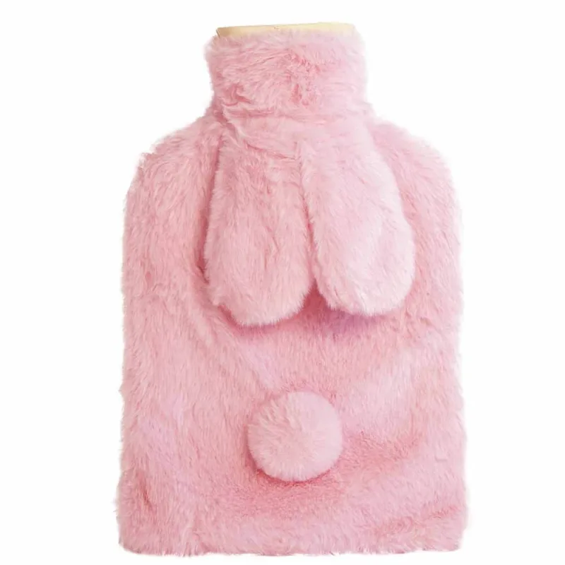 Roz, sticlă de apă termală cu capac, iepuraș roz, 2 l, 1 buc Pink Termofor — preț și oferte