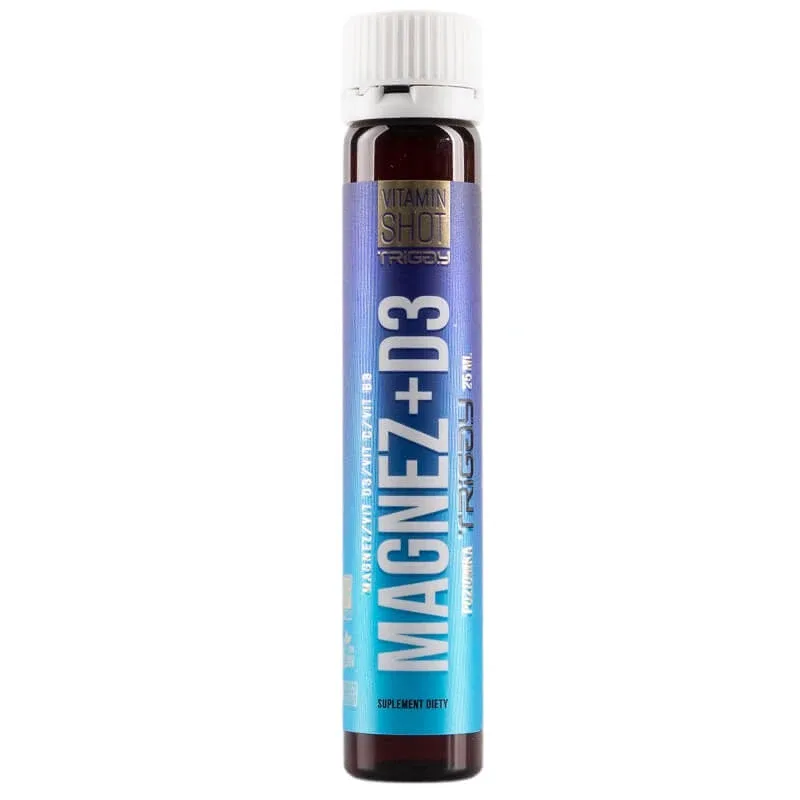 Triggy VitaminShot Magneziu+D3, aromă de căpșuni, 25 ml — preț și oferte