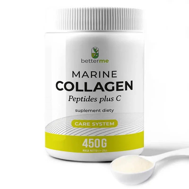 BetterMe Peptide de colagen marin plus C, aromă neutră, 450 g — preț și oferte
