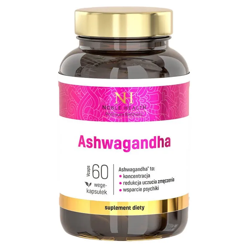 Noble Health Ashwagandha, 60 capsule vegetale — preț și oferte