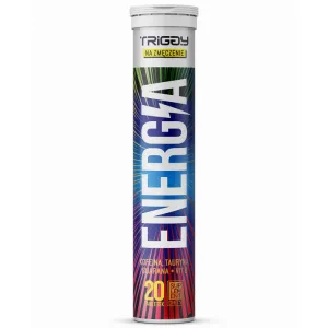 Triggy Energy, aromă de băutură energizantă, 20 comprimate efervescente