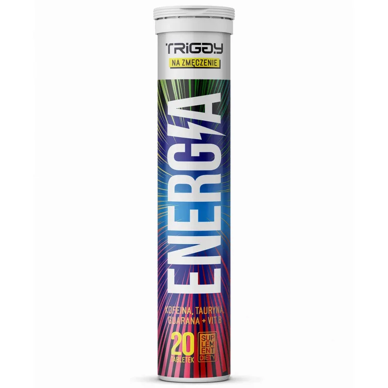 Triggy Energy, aromă de băutură energizantă, 20 comprimate efervescente — preț și oferte