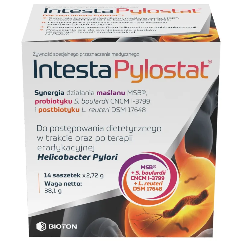 Intesta Pylostat, 2,72 g x 14 pliculețe — preț și oferte
