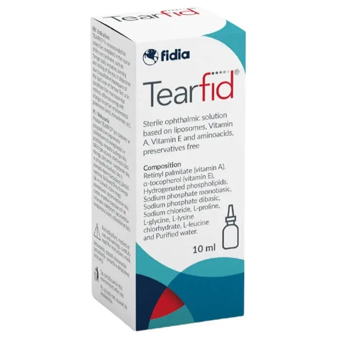 Tearfid, picături pentru ochi, 10 ml — preț și oferte