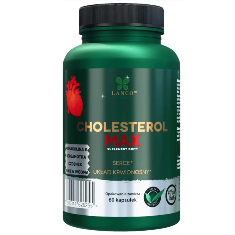 Lanco Nutritions Cholesterol Max, 60 capsule — preț și oferte