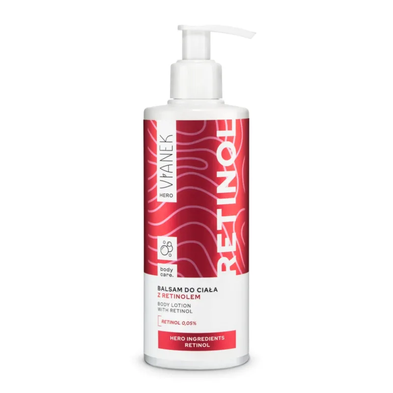 Vianek Hero Retinol loțiune de corp cu retinol, 300 ml — preț și oferte