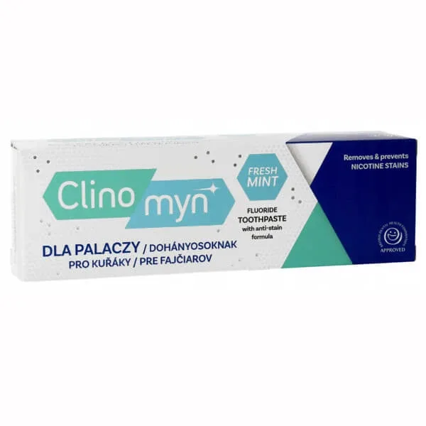 Clinomyn, pastă de dinți pentru fumători, Mentă proaspătă, 75 ml Oceanic — preț și oferte