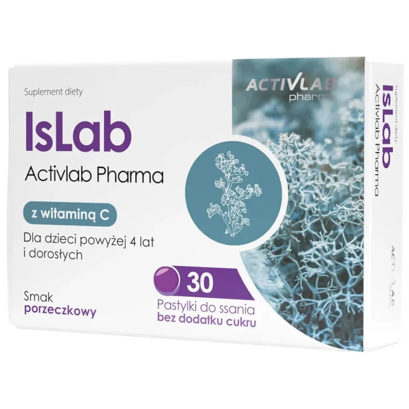 ActivLab Pharma IsLab, aromă de coacăz, 30 de pastile — preț și oferte