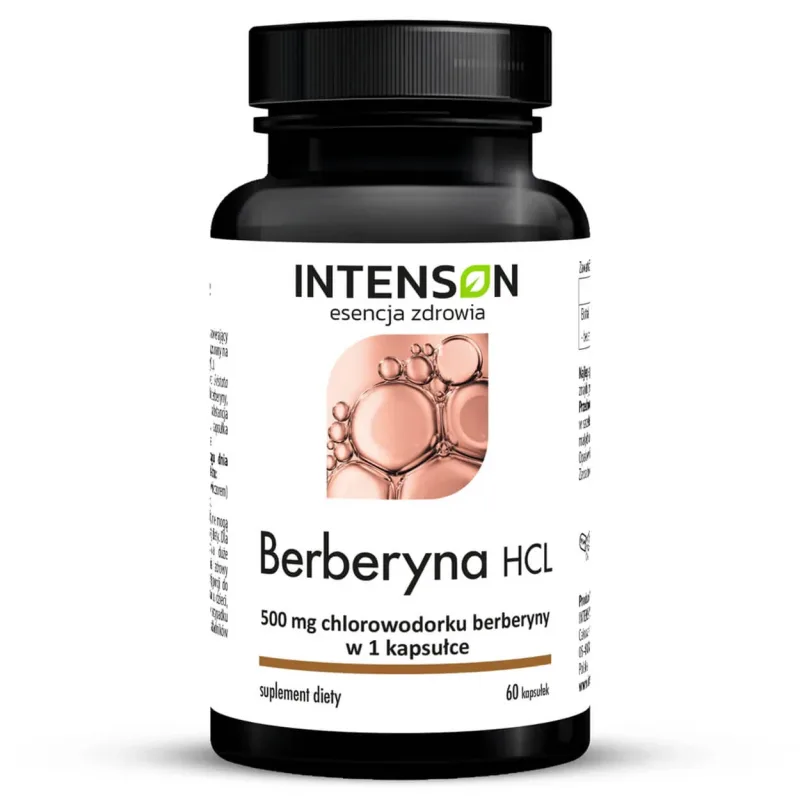 Intenson Berberine, clorhidrat de berberină, 60 capsule — preț și oferte