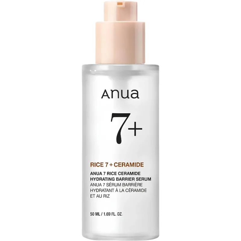 Serum de fata pentru hidratare intensa Rice 7 Ceramide, 50 ml, Anua — preț și oferte