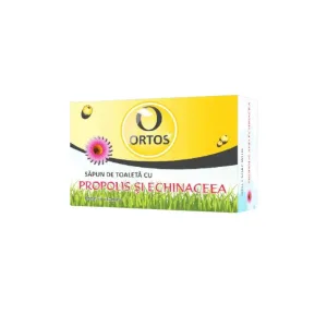 Sapun cu propolis si echinacea, 100 g, Ortos