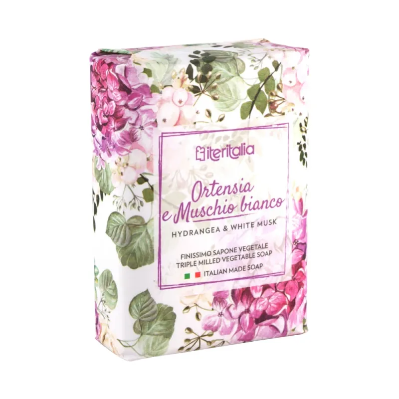 Sapun hortensie si mosc alb, 125 g, Iteritalia — preț și oferte