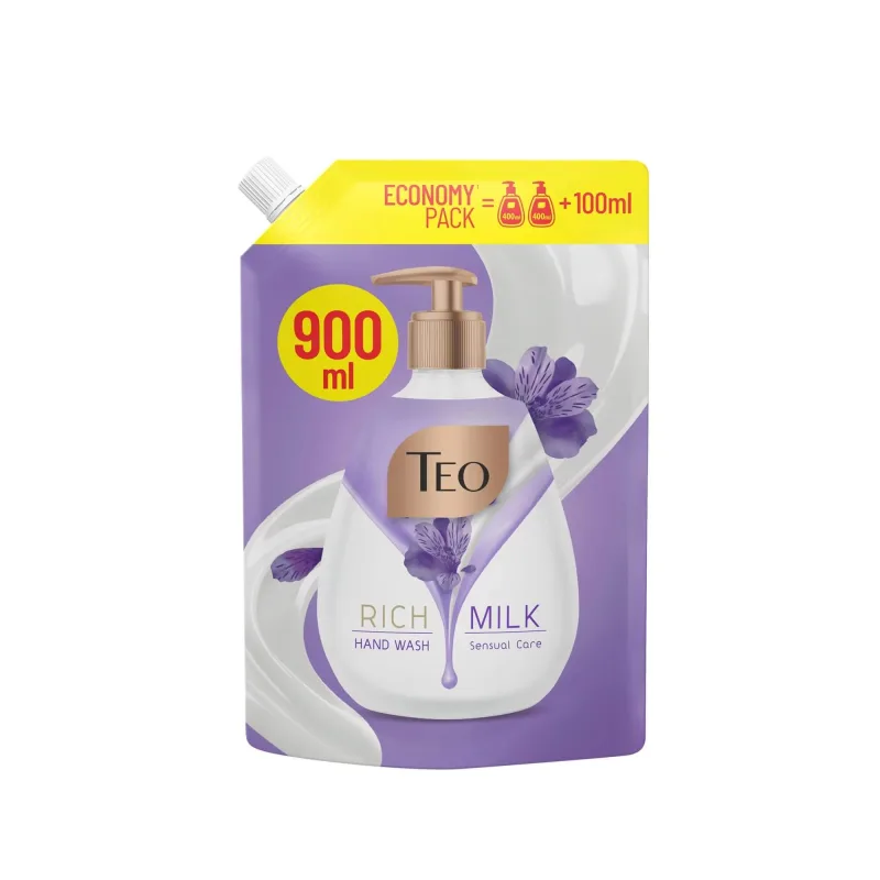 Sapun lichid Rich Milk Sensual, 90 ml, Teo — preț și oferte