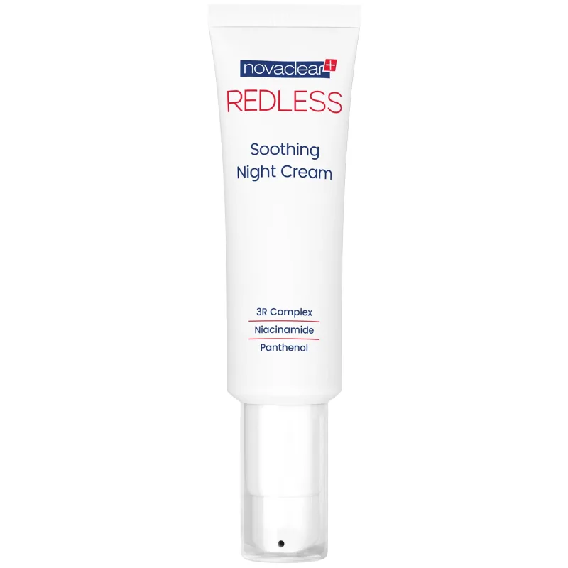 Novaclear Redless, cremă de noapte fortificantă, piele sensibilă și vasculară, 50 ml — preț și oferte