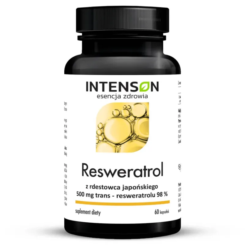 Intenson resveratrol din coada nodului japonez, 60 capsule — preț și oferte